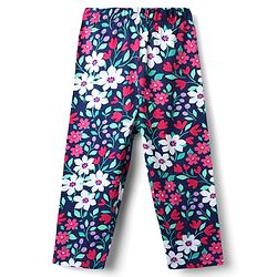 Babyhug 100% Cotton Knit Full Sleeves Co-ords Night Suit With Floral Print - Purple
