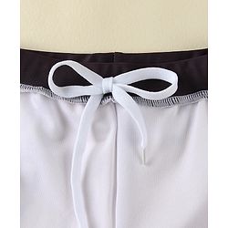 Babyhug Swimming Trunk With Giraffe Print - Orange