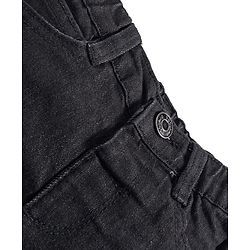 Babyhug Denim Full Length Washed Slim Fit Jeans With Stretch - Dark Blue