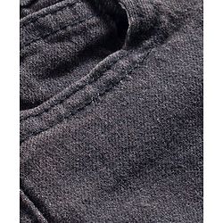 Babyhug Denim Full Length Washed Slim Fit Jeans With Stretch - Dark Blue