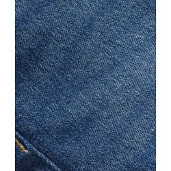 Babyhug Denim Full Length Washed Jeans with Stretch - Navy Blue