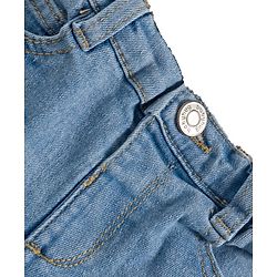 Babyhug Denim Full Length Washed Jeans with Stretch - Navy Blue