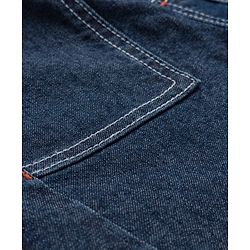 Babyhug Denim Full Length Washed Jeans With Stretch - Black