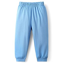 Babyhug Cotton Knit Full Sleeves Night Suit with Doctor Court Print - Blue