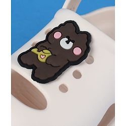 Cute Walk by Babyhug Clogs with Back Strap & Applique - White