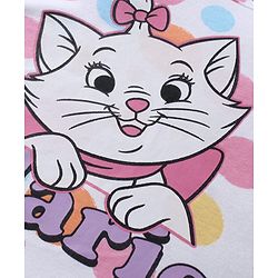 Babyhug Disney Interlock Knit Full Sleeves Onesies With Aristocats Marie Graphics Pack Of 3 - Pink White & Purple
