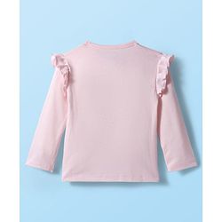 Babyhug Disney Interlock Knit Full Sleeves Jhablas With Aristocats Marie Print Pack Of 3 - Pink Purple & White