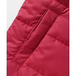 Babyhug Woven Sleeveless Solid Color Padded Hooded Jacket - Olive Green