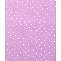 Babyhug Cotton Terry Knit Hooded Towel with Dotted Design & Deer Print L 76 x B 76 cm - Purple