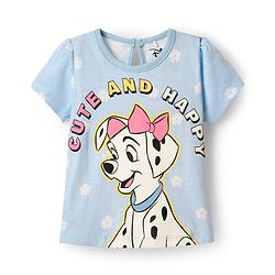 Babyhug Disney Single Jersey Knit  Half Sleeves T-Shirts With Aristocat Marie Graphics Pack Of 3 - Light Green & Pink