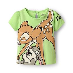 Babyhug Disney Single Jersey Knit  Half Sleeves T-Shirts With Aristocat Marie Graphics Pack Of 3 - Light Green & Pink