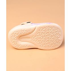 Cute Walk by Babyhug Clogs With Heart Applique - Purple