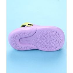 Cute Walk by Babyhug Clogs with Dino Applique & Back Strap - Purple