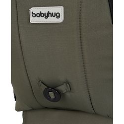 Babyhug CuddleNest 3 in 1 Ergonomic Baby Carrier - Green| Ideal for Carrying 3.6-15 kg Babies Age 5-36 mons| Paded Legopening| Optimal Weight Distribution| Adjustable Safety Buckle| Breathable Fabric