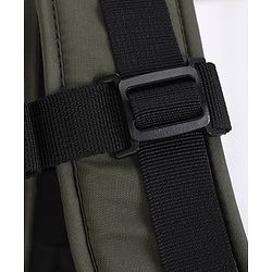 Babyhug CuddleNest 3 in 1 Ergonomic Baby Carrier - Green| Ideal for Carrying 3.6-15 kg Babies Age 5-36 mons| Paded Legopening| Optimal Weight Distribution| Adjustable Safety Buckle| Breathable Fabric