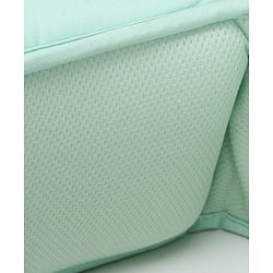 Babyhug Snuggle Bloom 8 in 1 Baby Carrier with Hip Seat - Sea Green| Ideal for Carrying 3.6-15 kg Babies Aged 5-36 months| Optimal Weight Distribution| Adjustable Safety Buckle| Breathable Fabric