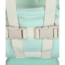 Babyhug Snuggle Bloom 8 in 1 Baby Carrier with Hip Seat - Sea Green| Ideal for Carrying 3.6-15 kg Babies Aged 5-36 months| Optimal Weight Distribution| Adjustable Safety Buckle| Breathable Fabric