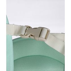Babyhug Snuggle Bloom 8 in 1 Baby Carrier with Hip Seat - Sea Green| Ideal for Carrying 3.6-15 kg Babies Aged 5-36 months| Optimal Weight Distribution| Adjustable Safety Buckle| Breathable Fabric