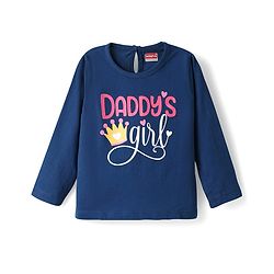 Babyhug 100% Cotton Knit Full Sleeves T-Shirts with Text Print Pack of 5 - Multicolor