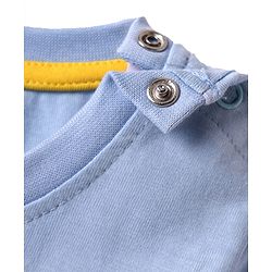 Babyhug 100% Cotton Knit Half Sleeves Stripes T-Shirts with Text & Lion Print Pack of 3 - Multicolor
