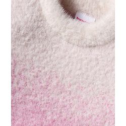 Babyhug Kit Full Sleeves Pullover Solid Color Sweater - Pink