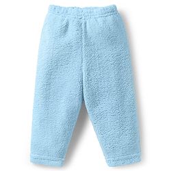 Babyhug Sherpa Fur Knit Full Sleeves Winter Wear Co-ord Set With Applique - Light Blue
