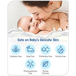 Babyhug pH 5.5 Ultra Nourishing Soap-Free Milky Bathing Bar - 75 g |Free Soap Tray |Does not Dry Skin|Prevents Rashes | Dermatologically & Pediatrician Tested|Extra Mild | Gentle Tear-free Cleansing