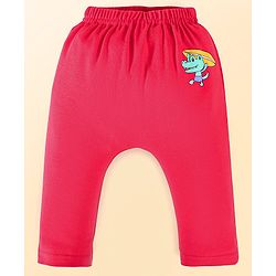 Babyhug 100% Cotton Baby Gift Set With Beach Theme Print - White & Red