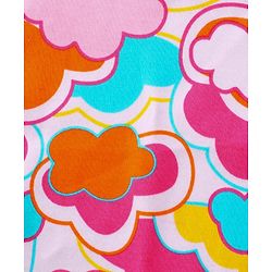 Babyhug 100% Cotton Baby Gift Set with Cloud Print Pack of 7 - Pink