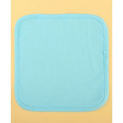 Babyhug 100% Cotton Baby Gift Set Pack of 7 - White & Light Blue