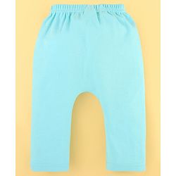 Babyhug 100% Cotton Baby Gift Set Pack of 7 - White & Light Blue