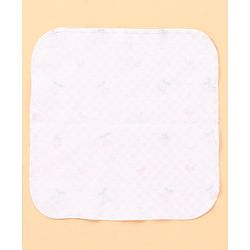 Babyhug 100% Cotton Baby Gift Set with Polka Dots & Fruit Print Set of 7 - Pink