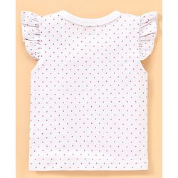 Babyhug 100% Cotton Baby Gift Set with Polka Dots & Fruit Print Set of 7 - Pink