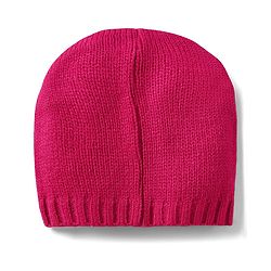 Babyhug Knit Full Sleeves Front Open Sweater Set with Bow Applique Cable Knit Design & Pocket Detailing with Cap - Fuchsia