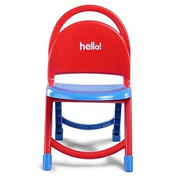 Babyhug Hello Kids Portable Non-Slip Folding Chair - Red
