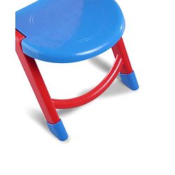 Babyhug Hello Kids Portable Non-Slip Folding Chair - Red