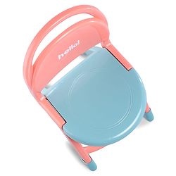 Babyhug Hello Kids Portable Non-Slip Folding Chair - Red