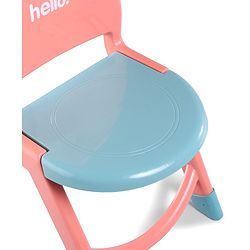 Babyhug Hello Kids Portable Non-Slip Folding Chair - Red