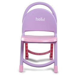 Babyhug Hello Kids Portable Non-Slip Folding Chair - Red
