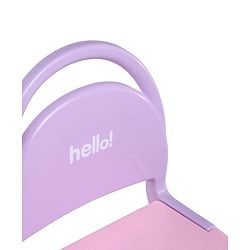 Babyhug Hello Kids Portable Non-Slip Folding Chair - Red