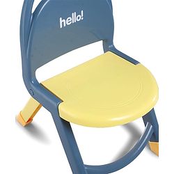 Babyhug Hello Kids Portable Non-Slip Folding Chair - Red