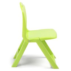 Babyhug Kids Portable Non-Slip Folding Chair| Light Weight & Portable| Ideal for Indoor & Outdoor| Home & Classroom Use| Comfortable Back Rest - Blue