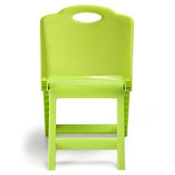 Babyhug Kids Portable Non-Slip Folding Chair| Light Weight & Portable| Ideal for Indoor & Outdoor| Home & Classroom Use| Comfortable Back Rest - Blue
