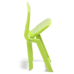 Babyhug Kids Portable Non-Slip Folding Chair| Light Weight & Portable| Ideal for Indoor & Outdoor| Home & Classroom Use| Comfortable Back Rest - Blue