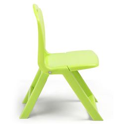 Babyhug Kids Portable Non-Slip Folding Chair| Light Weight & Portable| Ideal for Indoor & Outdoor| Home & Classroom Use| Comfortable Back Rest - Blue