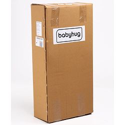 Babyhug Kids Portable Non-Slip Folding Chair| Light Weight & Portable| Ideal for Indoor & Outdoor| Home & Classroom Use| Comfortable Back Rest - Red