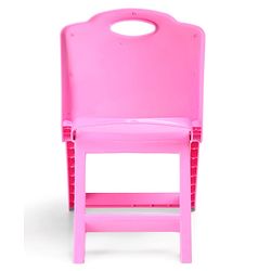 Babyhug Kids Portable Non-Slip Folding Chair| Light Weight & Portable| Ideal for Indoor & Outdoor| Home & Classroom Use| Comfortable Back Rest - Blue