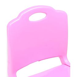 Babyhug Kids Portable Non-Slip Folding Chair| Light Weight & Portable| Ideal for Indoor & Outdoor| Home & Classroom Use| Comfortable Back Rest - Blue