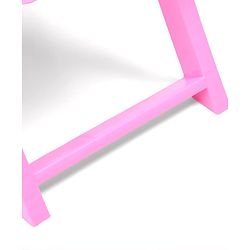 Babyhug Kids Portable Non-Slip Folding Chair| Light Weight & Portable| Ideal for Indoor & Outdoor| Home & Classroom Use| Comfortable Back Rest - Blue