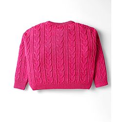 Winter Wear Sweater cable Knit  top & Pant Co-ord Set